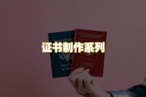 证书制作系列